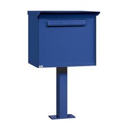 PATIOPLUS Salsbury  Pedestal Drop Box In Jumbo Blue PA938504